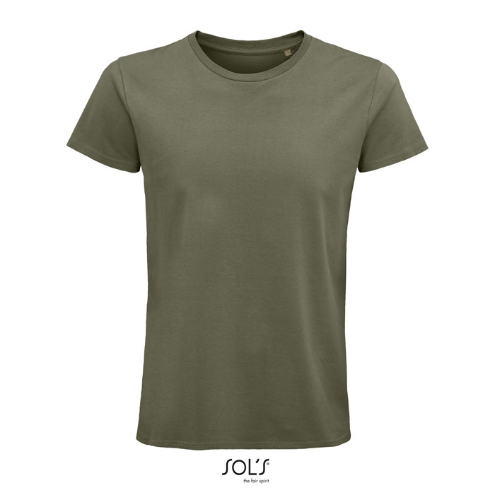 Tee shirt coton bio publicitaire homme 175g - PIONEER Kaki 1
